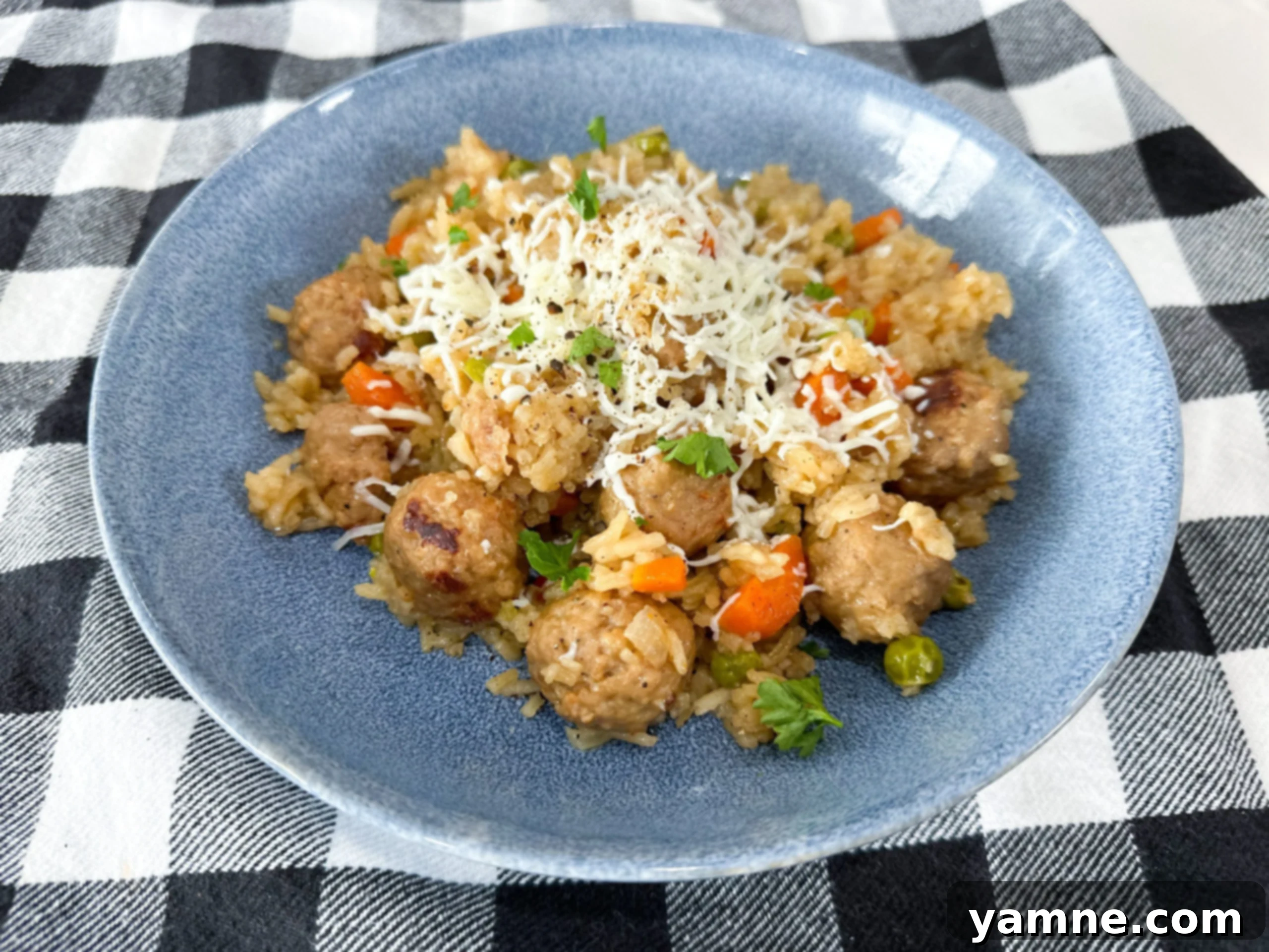 Effortless One-Pot Meatball & Rice 1 featured 18412