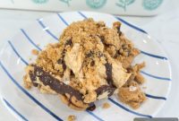 No-Bake Nutter Butter Fudge Icebox Cake