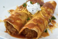 Budget-Friendly Bean and Rice Enchiladas