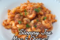 Hearty Sloppy Joe Macaroni Bake