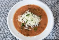 Hearty Chicken Parmesan Soup