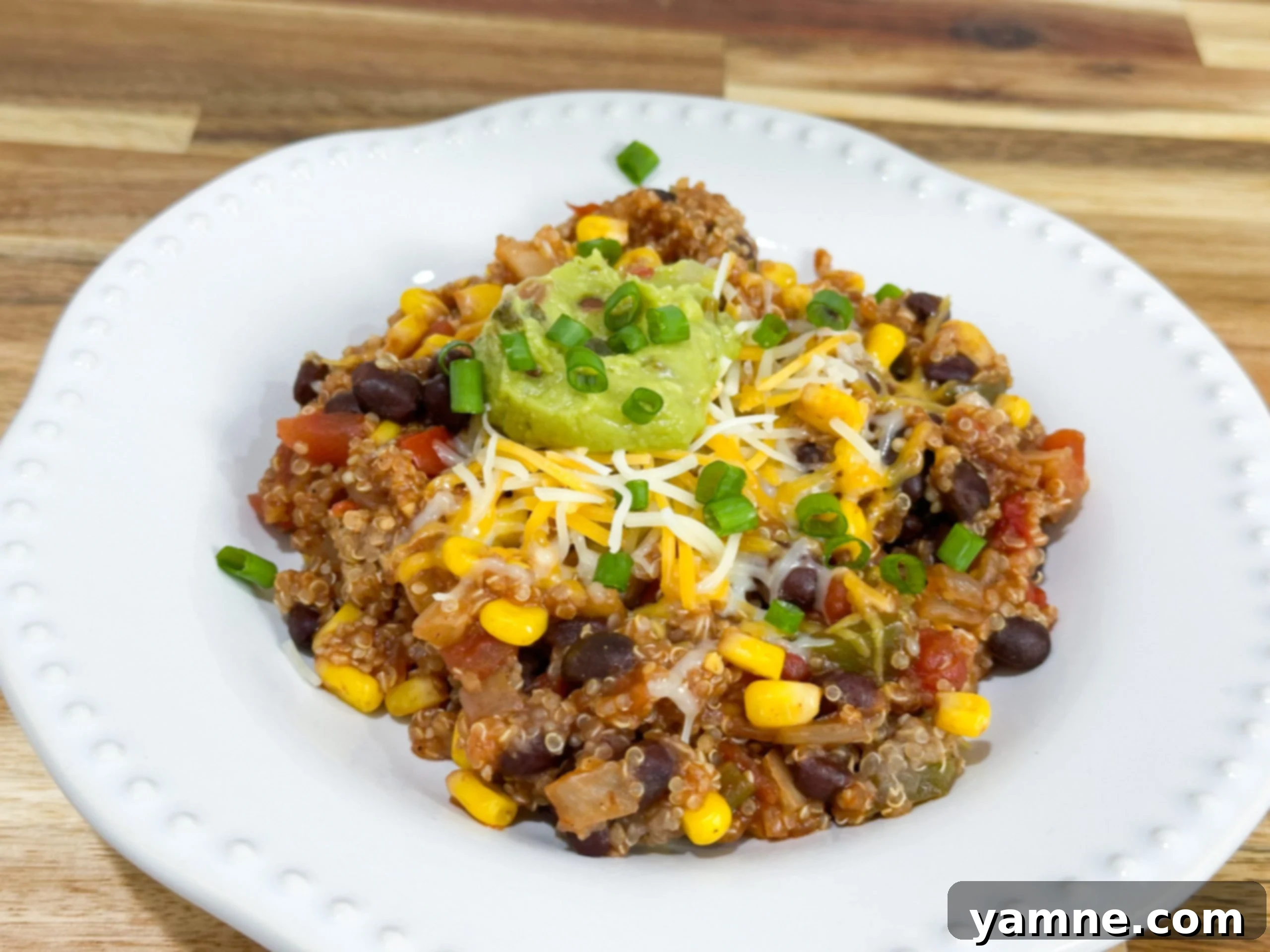 Slow Cooker Enchilada Quinoa Fiesta 1 featured 21548