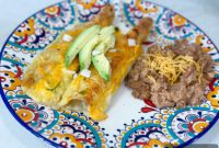 Honey-Glazed Lime Chicken Enchiladas