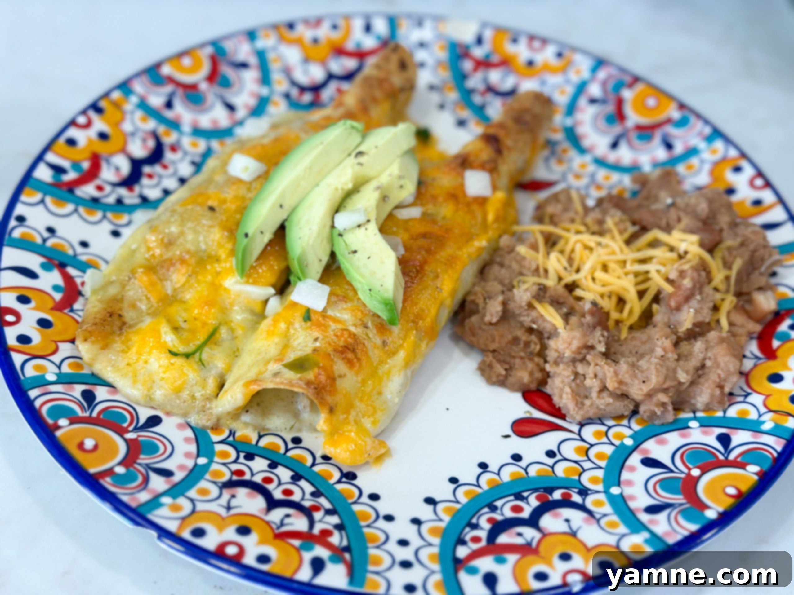 Honey-Glazed Lime Chicken Enchiladas 1 featured 21869