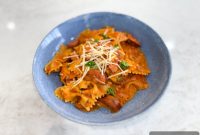 Ultimate Smoked Sausage and Bow Tie Pasta