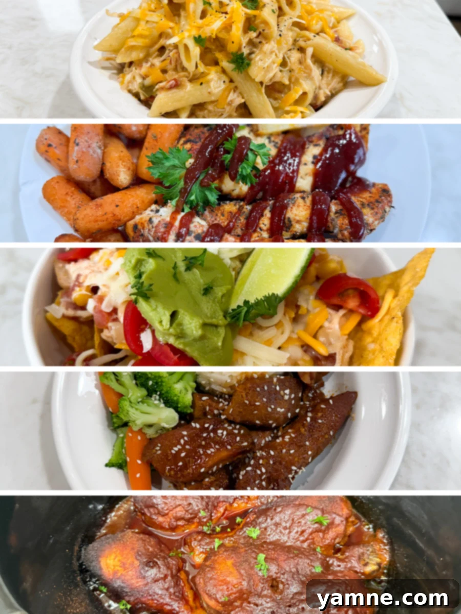 Effortless Slow Cooker Chicken Dinners 1 featured 22452