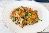 Creamy Chicken and Wild Rice Bake