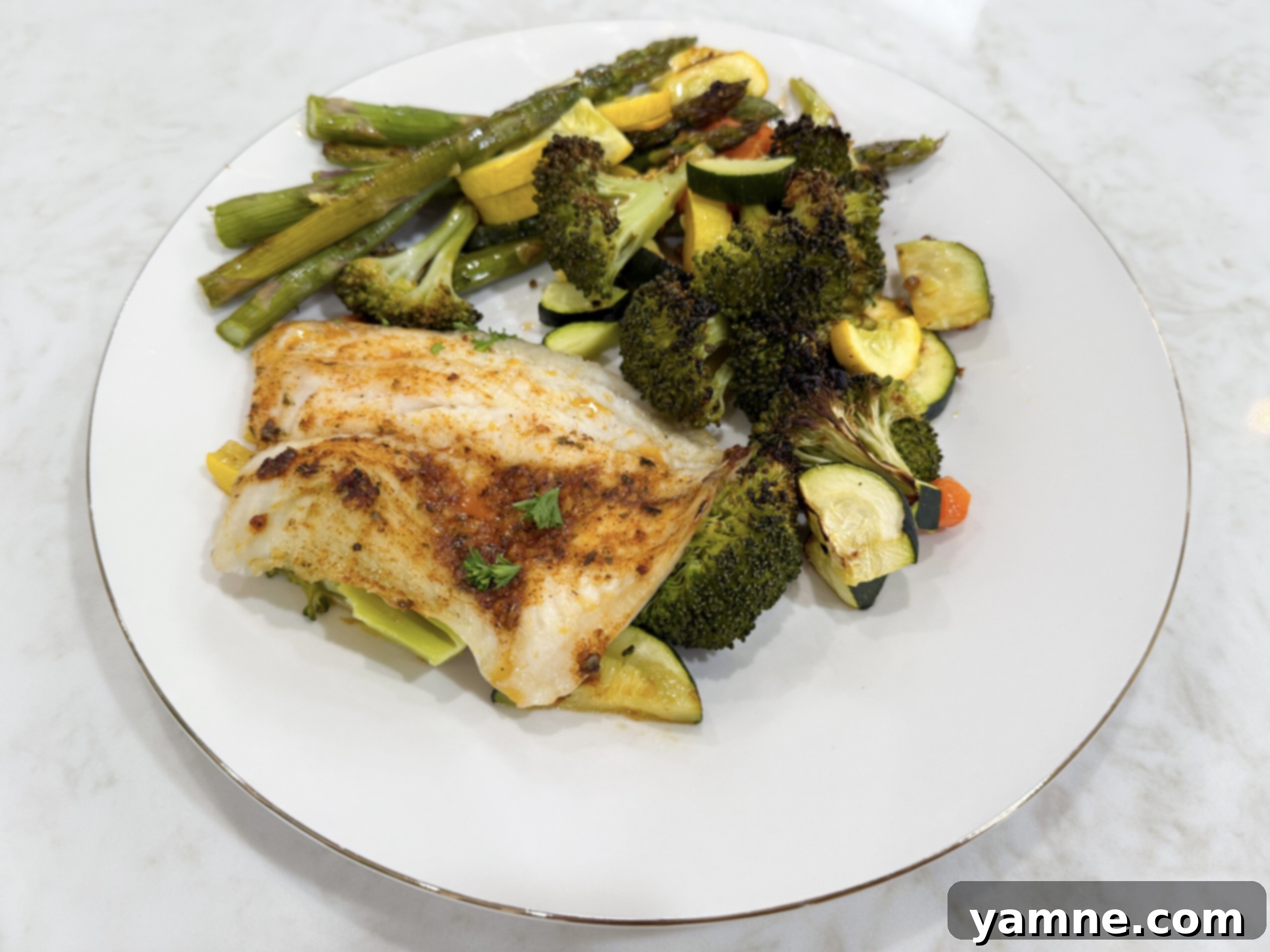 Easy One-Pan Tilapia Bake 1 featured 23379