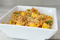 Quick Ham Fried Rice