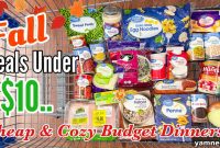 Budget-Friendly Fall Feasts: 5 Delicious Dinners Under $10