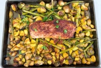 Flavorful Sheet Pan Pork Tenderloin Dinner