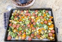 Roasted Chicken Sausage and Vegetables
