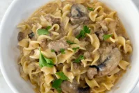 Creamy Beef Mushroom Delight