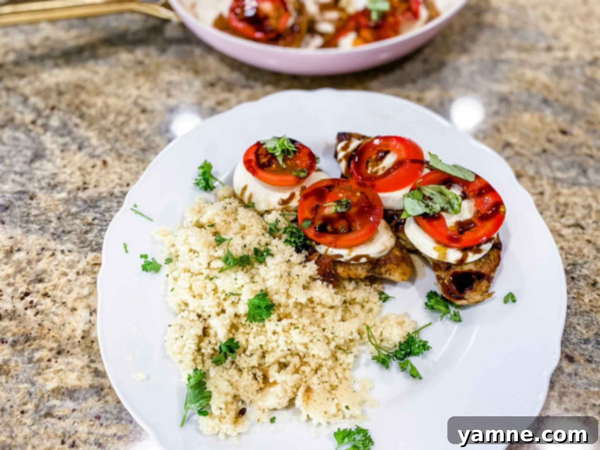 Caprese Chicken Delight 1 featured 7292