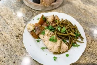 Savory Slow Cooker Chicken and Veggie Medley