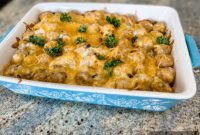 Cheesy Tater Tot Casserole
