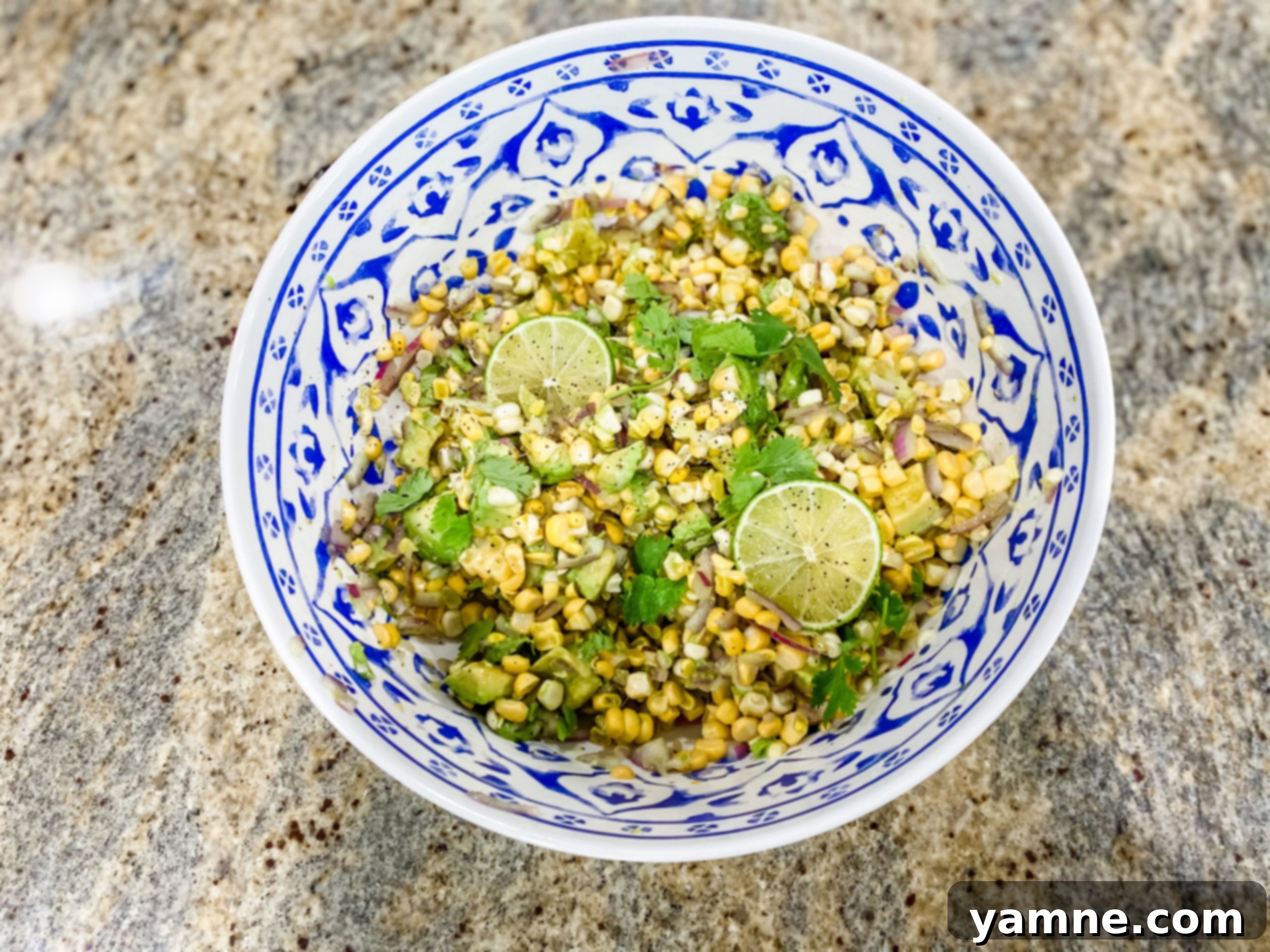 Sunshine Corn and Avocado Salad 1 featured 7753