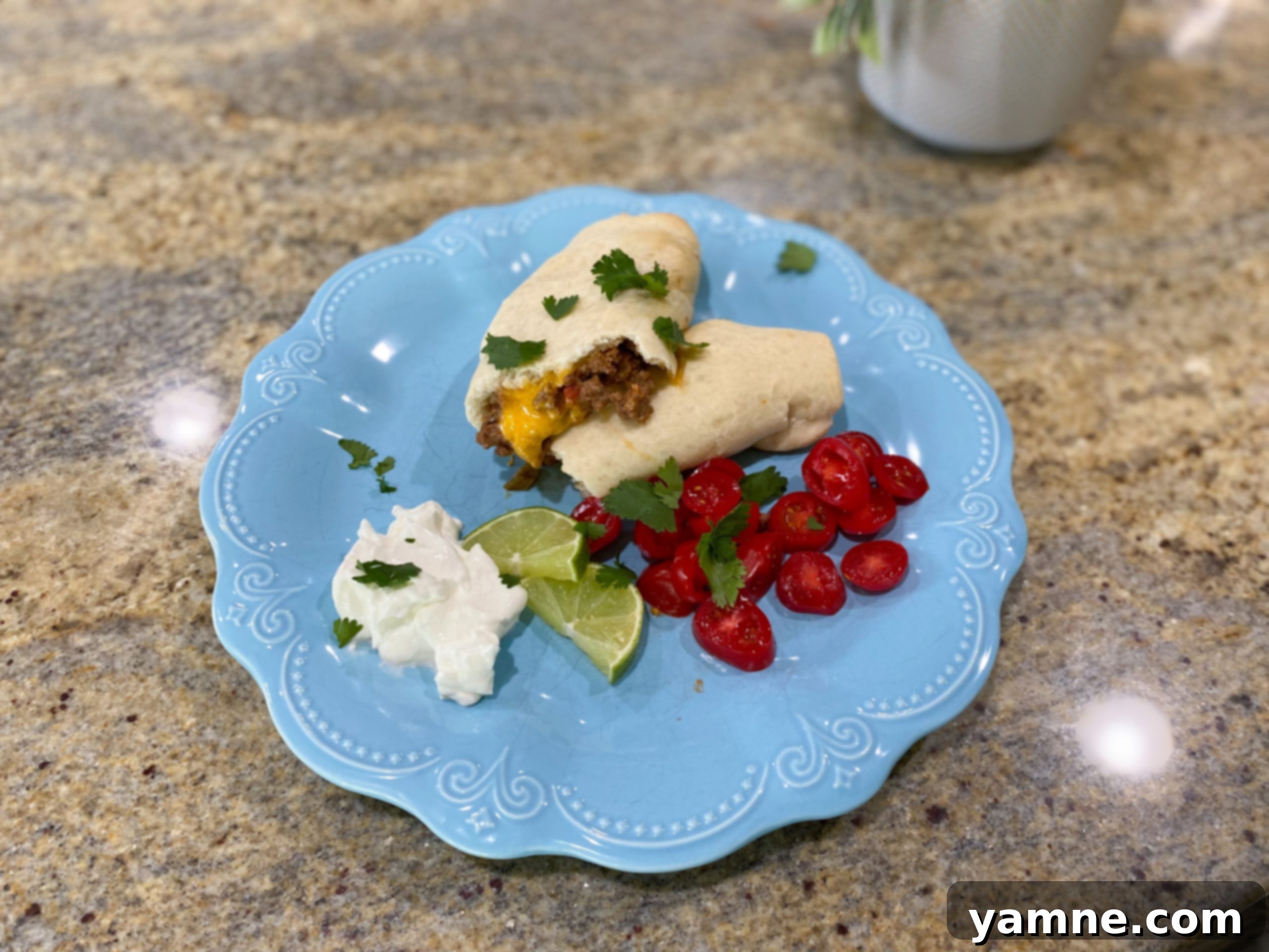 Cheesy Fiesta Taco Rolls 1 featured 8088