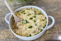 Creamy Chicken Alfredo Casserole