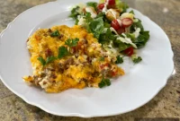 Hearty Sausage and Cauliflower Rice Casserole