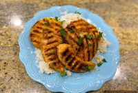 Tropical Pineapple Chicken with Creamy Coconut Rice