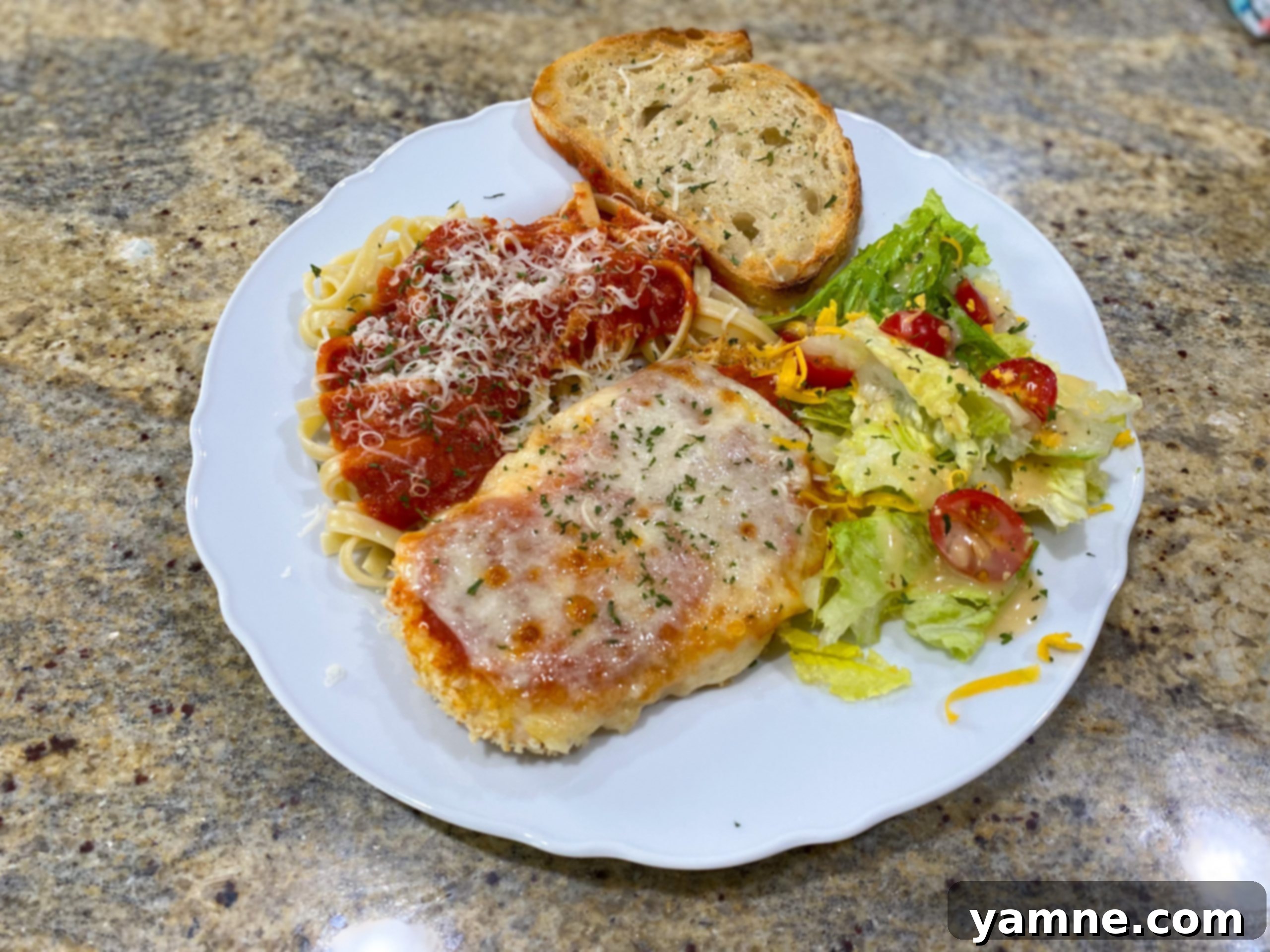 Baked Chicken Parmesan 1 featured 8705