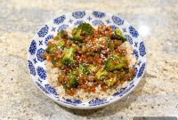 Sticky Teriyaki Turkey Bowl