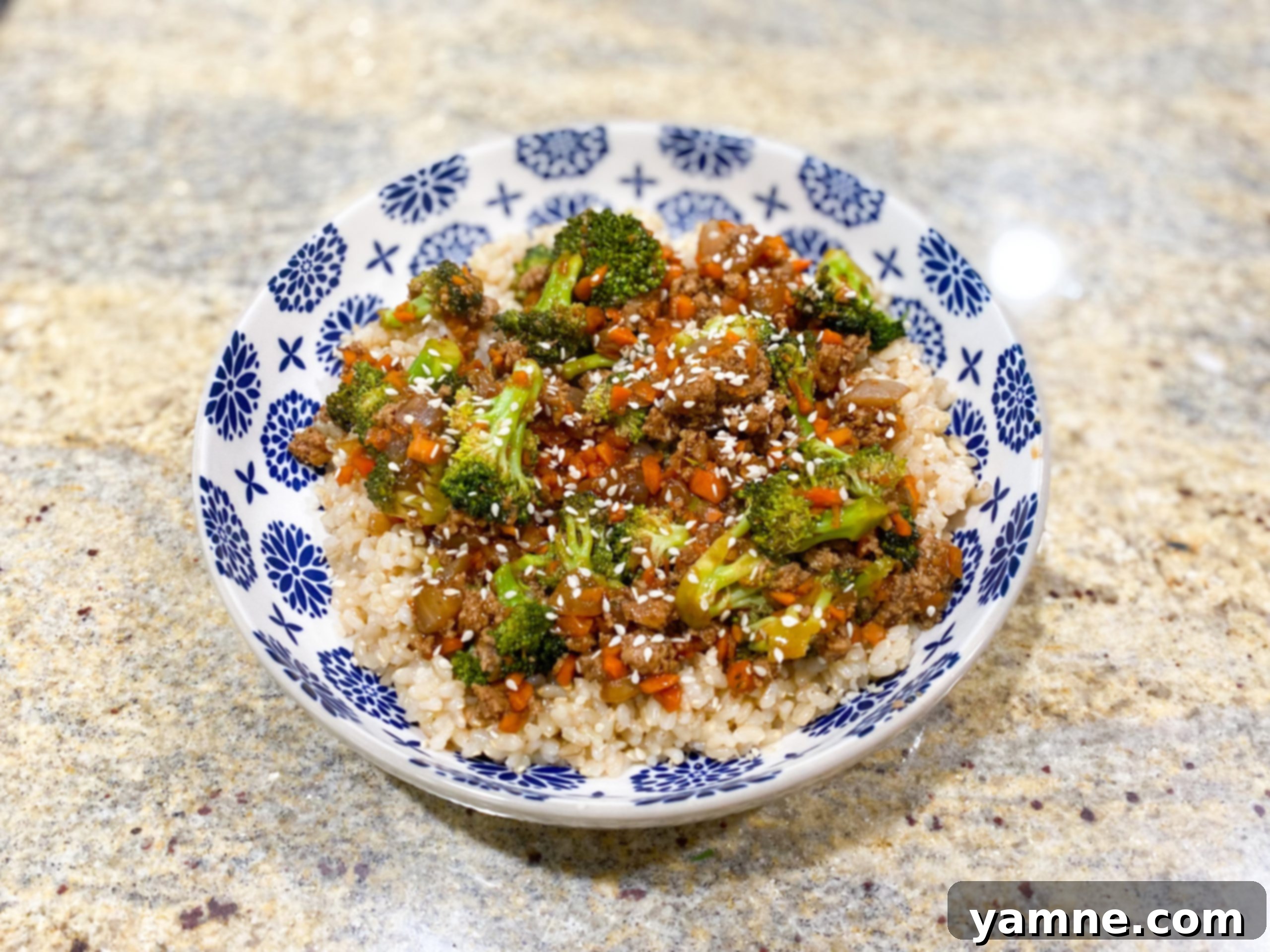 Sticky Teriyaki Turkey Bowl 1 featured 8709