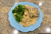 Cheesy Slow-Cooked Pork Chops and Potatoes