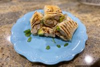 Avocado Ranch Chicken Burritos