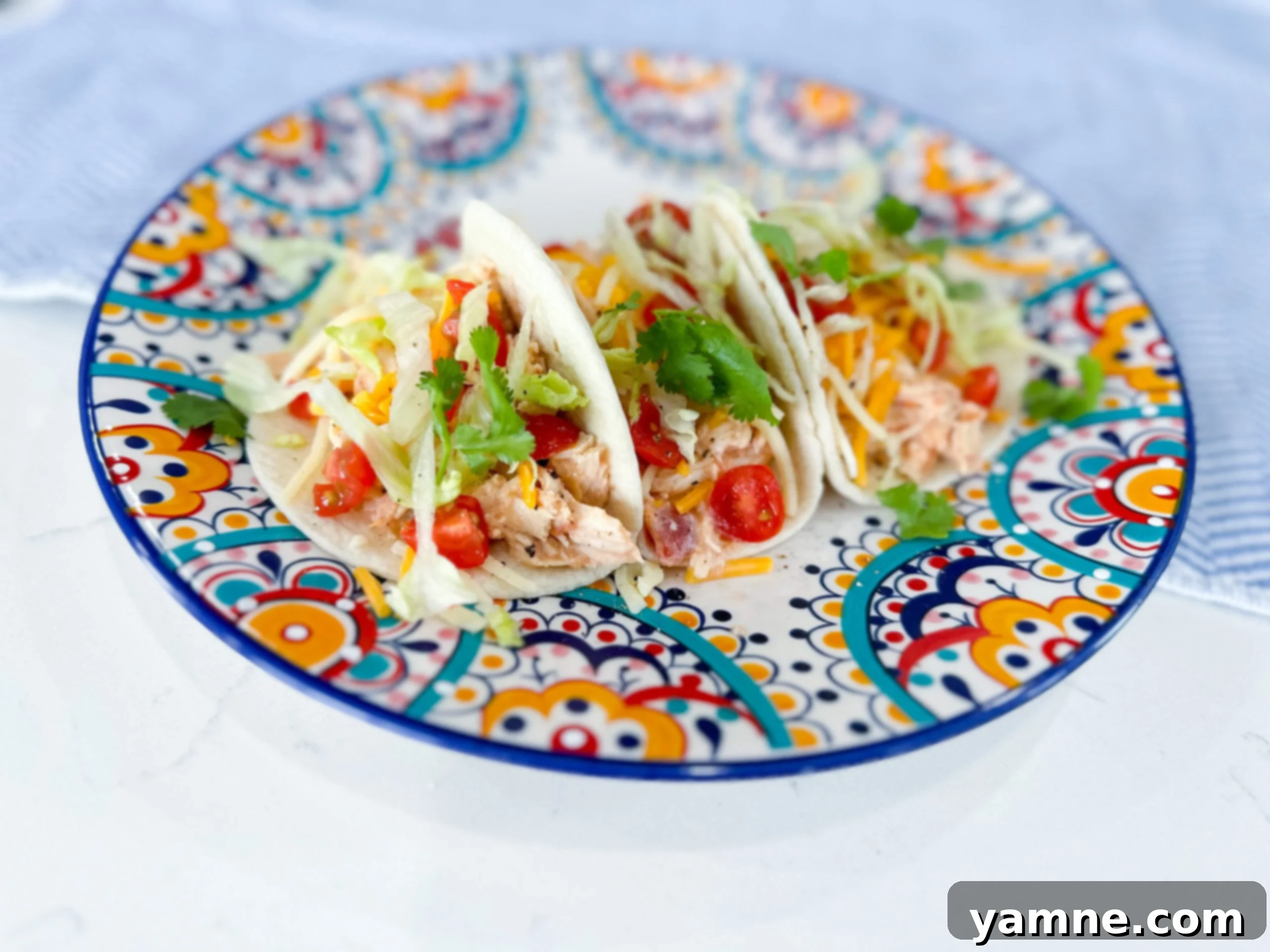 Creamy Chicken Tacos 1 featured 9173