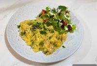 Creamy Cheesy Orzo and Broccoli