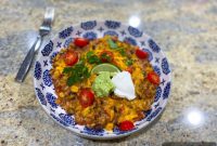 Hearty Ground Beef Burrito Bowls
