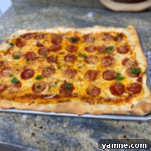 Sheet Pan Sicilian Pizza