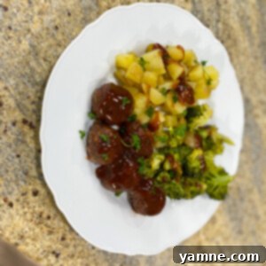 Sheet Pan Sweet and Sour Meatballs