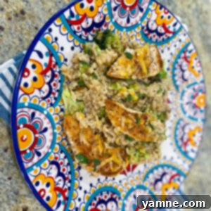 Delicious one-pan chicken, broccoli, and rice skillet dinner
