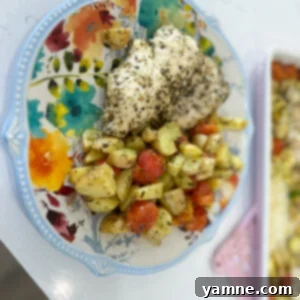 Pesto Chicken Sheet Pan Dinner 5 Sheet pan pesto chicken served