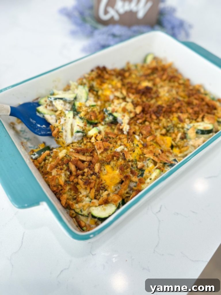 Zucchini Chicken Casserole Bake 3 Ingredients for Chicken Stuffing Casserole