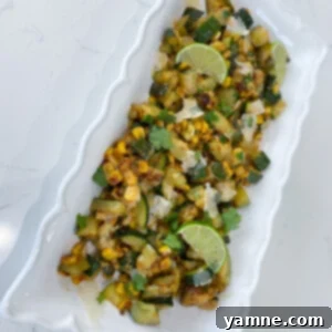 Delicious Parmesan Zucchini Skillet with fresh herbs