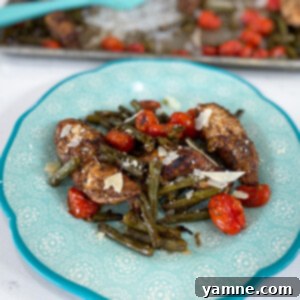 Glazed Tuscan Balsamic Chicken 2 Delicious One-Pan Tuscan Balsamic Chicken with Green Beans and Cherry Tomatoes