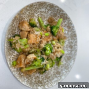 Honey-Glazed Chicken with Rice & Broccoli 2 Sweet Honey Chicken with Rice and Broccoli
