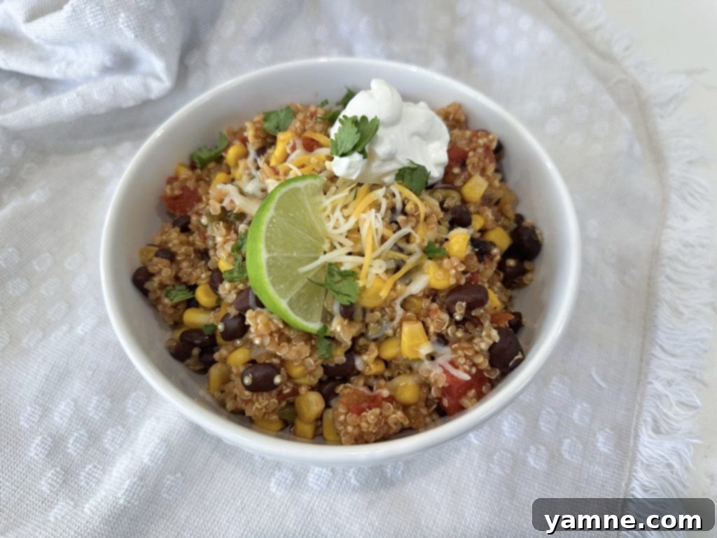 one-pot mexican quinoa