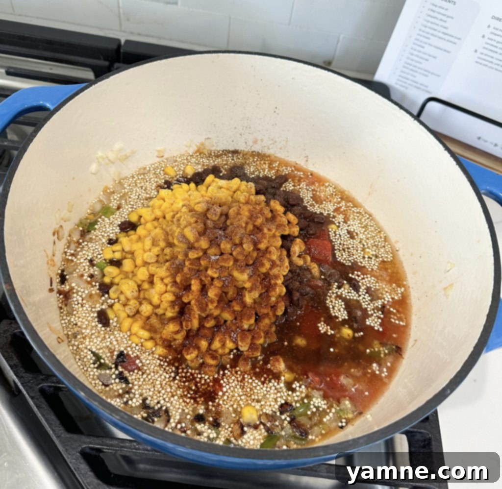 one-pot mexican quinoa