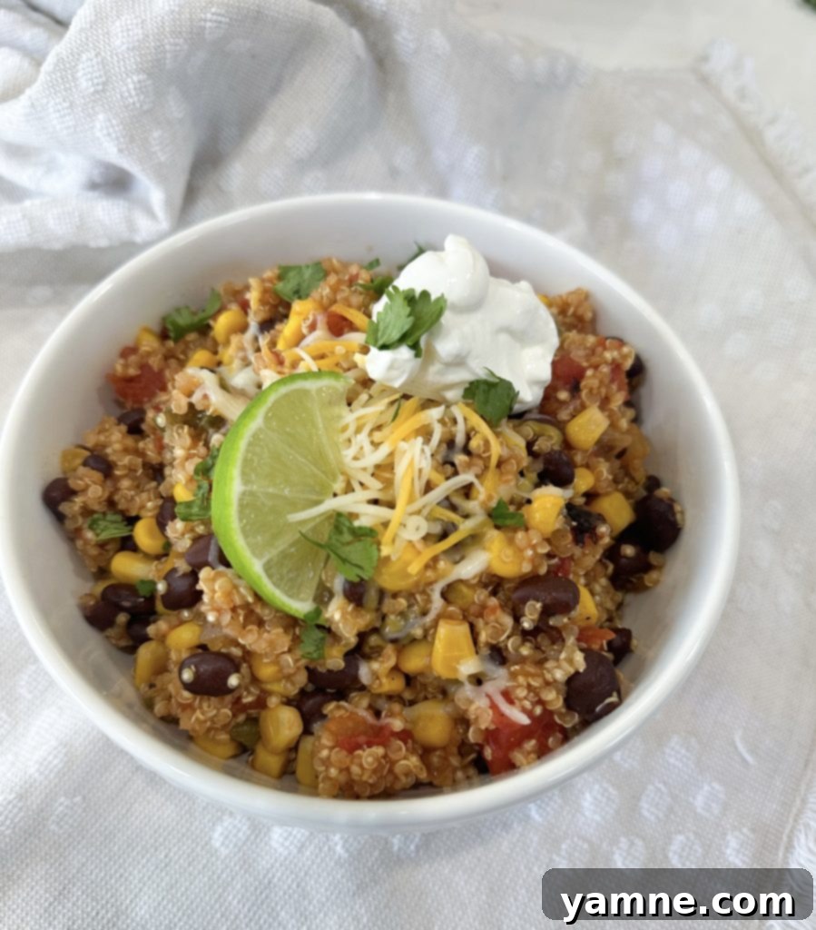 one-pot mexican quinoa