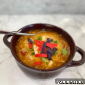 Effortless Chicken Tortilla Soup: A Slow Cooker Delight 7 slow cooker chicken tortilla soup