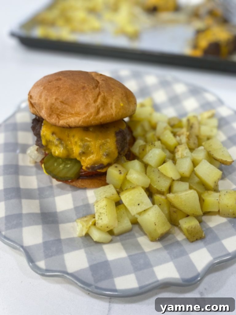 sheet pan burgers ingredients