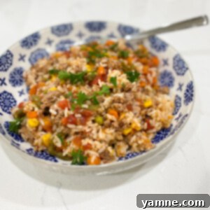 Ground Turkey and Rice Skillet