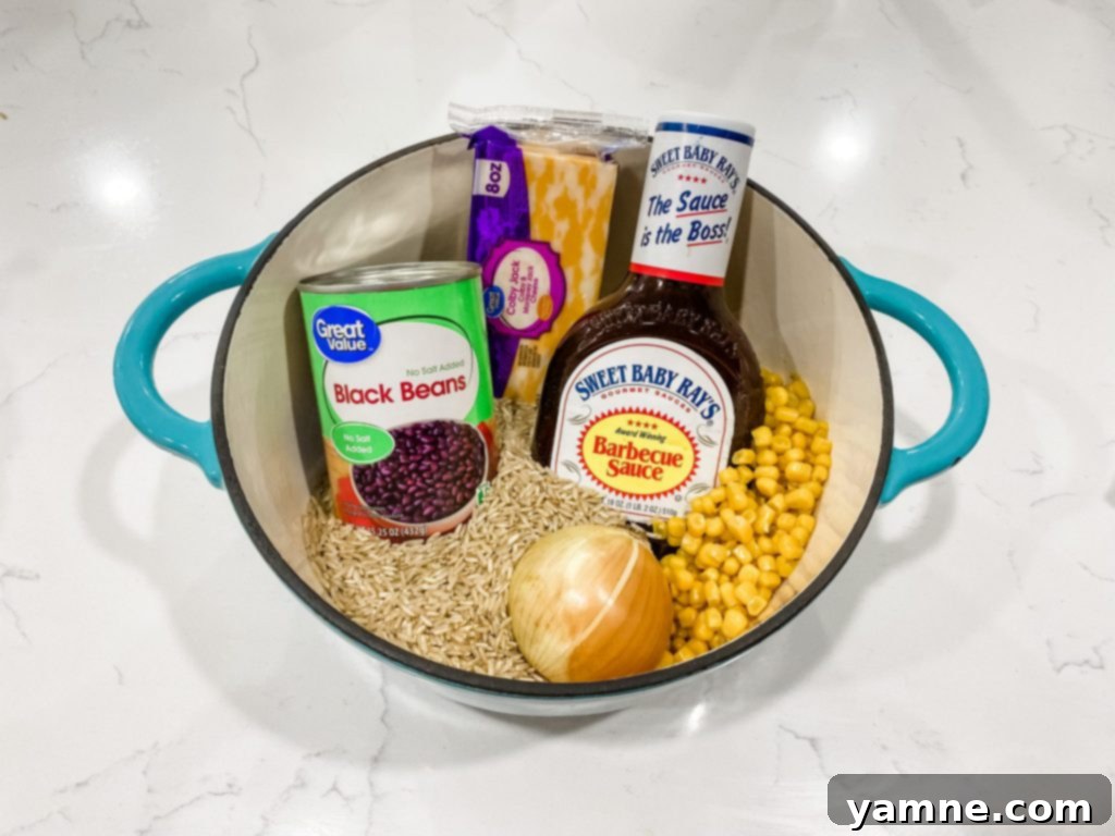 bbq chicken and rice