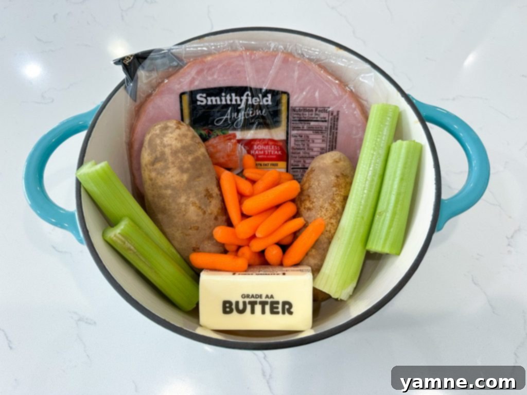 Creamy Ham and Potato Soup