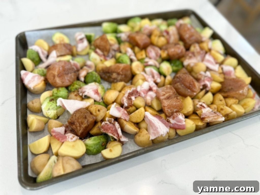 Sheet Pan Balsamic Chicken Ingredients